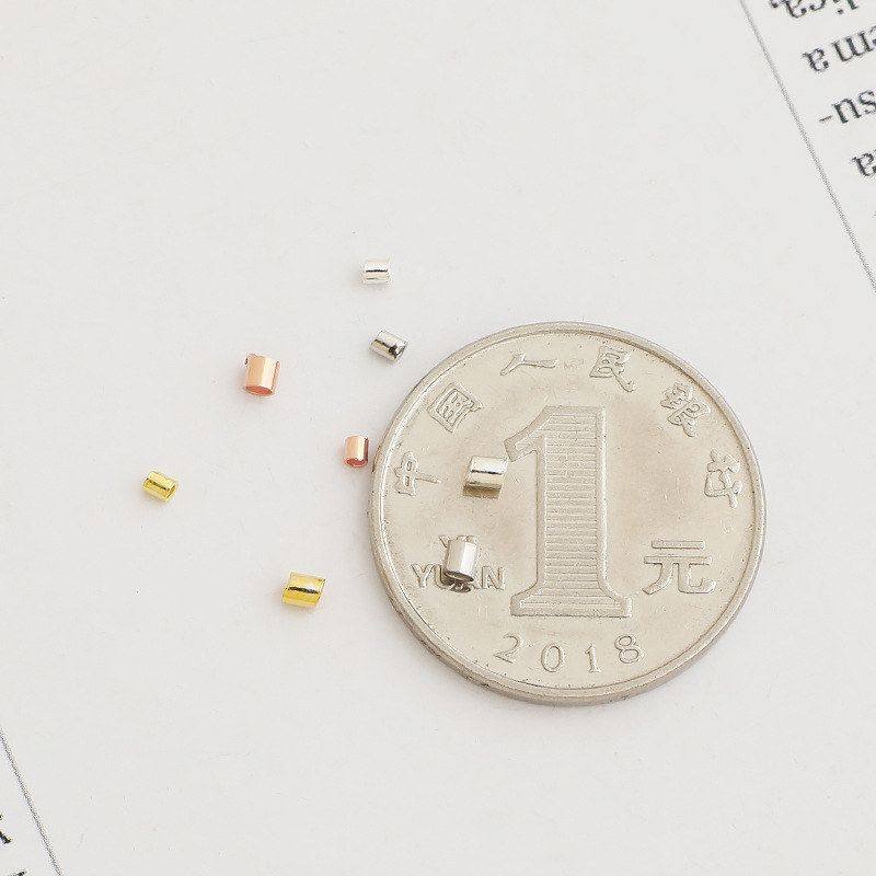 小隔珠管定位银配件直管DIY手工材料定位镀金S925纯银锁扣圆管小,饰品/流行首饰/时尚饰品新,其他DIY饰品配件,淘宝优惠券,粉丝福利购,淘宝优惠卷