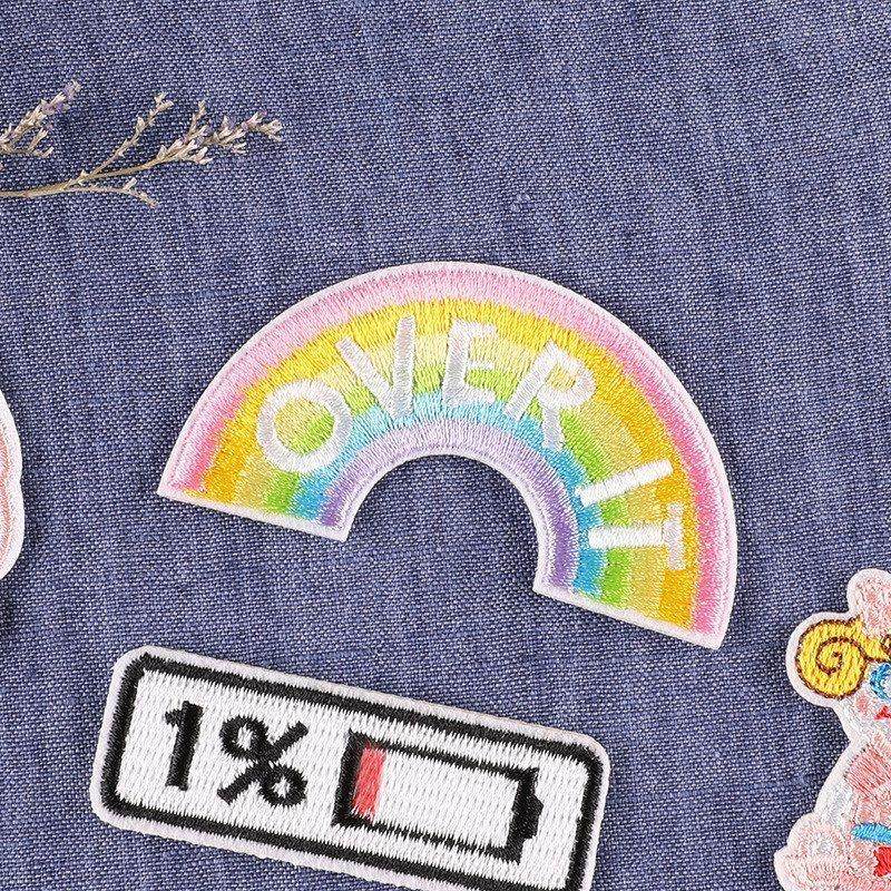 跨境电脑贴卡通刺绣服装辅料布贴账本章仔手标补丁贴货源绣花树叶,居家布艺,布贴,淘宝优惠券,粉丝福利购,淘宝优惠卷