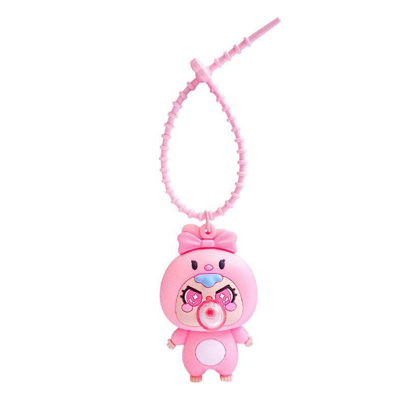 泡泡机钥匙扣可爱钥匙链吐汽车包包礼品娃娃公仔挂件卡通创意,服饰配件/皮带/帽子/围巾,钥匙扣,淘宝优惠券,粉丝福利购,淘宝优惠卷