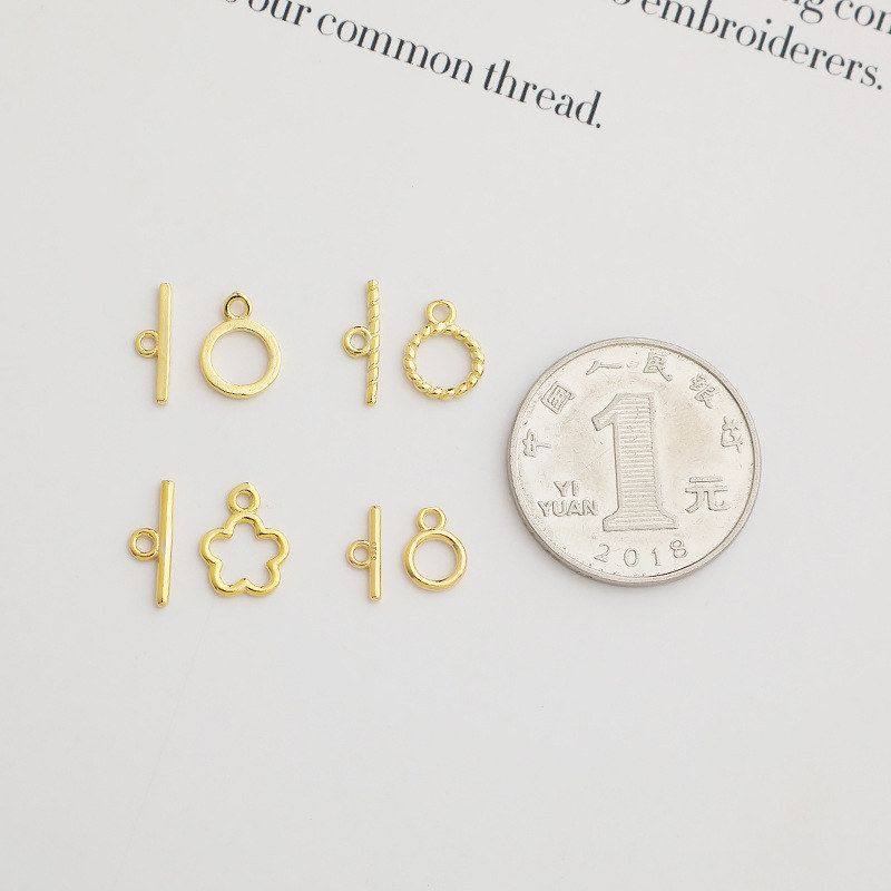 DIY珍珠扣麻花S925手链纯银形扣子项链扣子OT连接花朵迷你银OT,饰品/流行首饰/时尚饰品新,其他DIY饰品配件,淘宝优惠券,粉丝福利购,淘宝优惠卷