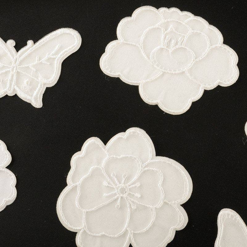 电脑绣花补丁贴蝴蝶自粘布标草莓服装辅料布贴蕾丝花朵原创标刺绣,居家布艺,布贴,淘宝优惠券,粉丝福利购,淘宝优惠卷
