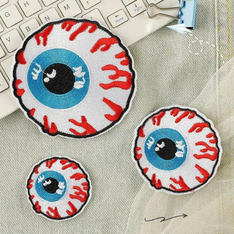 鞋帽个性布标布标胶布徽章配饰补丁贴刺绣贴背服装辅料贴diy眼睛,居家布艺,布贴,淘宝优惠券,粉丝福利购,淘宝优惠卷