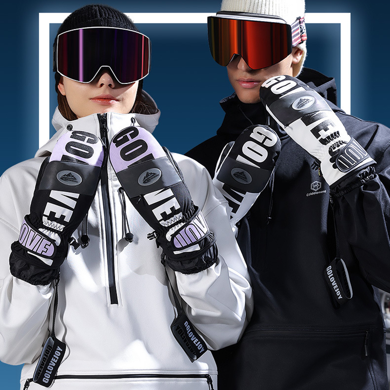 3M新雪丽暖绒冬季滑雪手套男女户外运动防风防水加厚保暖触屏手套