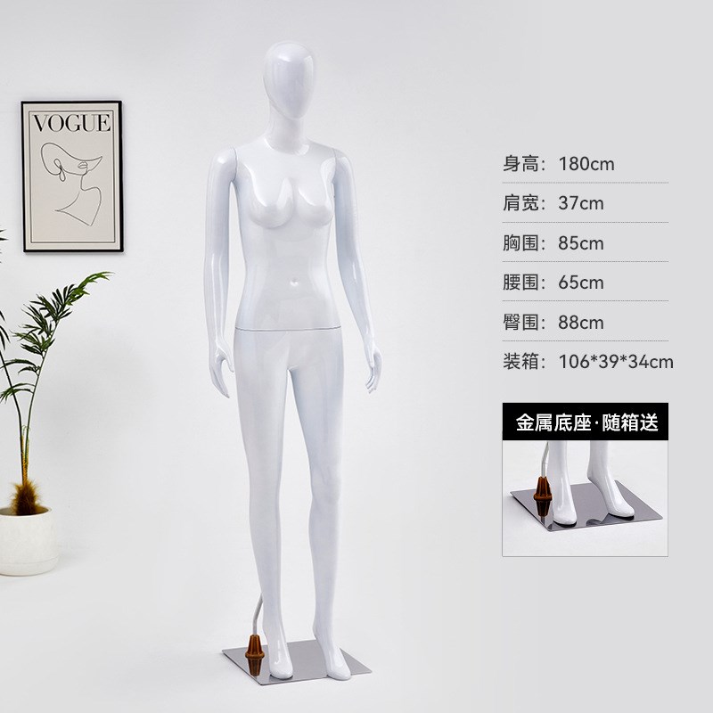 模特道具女服装店展示架人台仿真模型婚纱橱窗全身人体服装模特