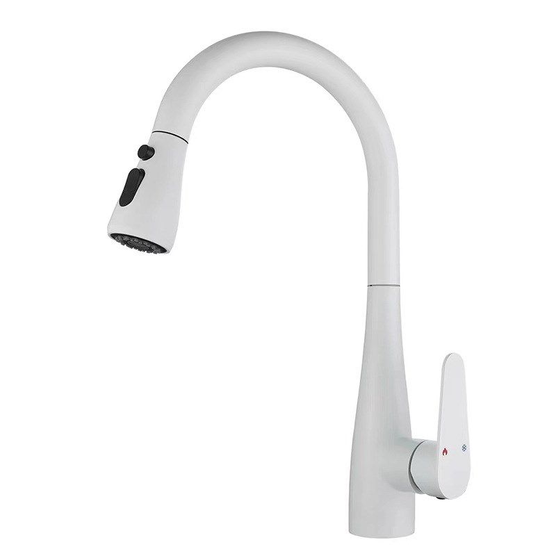 304不锈钢厨房水龙头抽拉式水槽洗菜盆万向冷热抽拉水龙头,家装主材,厨房龙头,淘宝优惠券,粉丝福利购,淘宝优惠卷