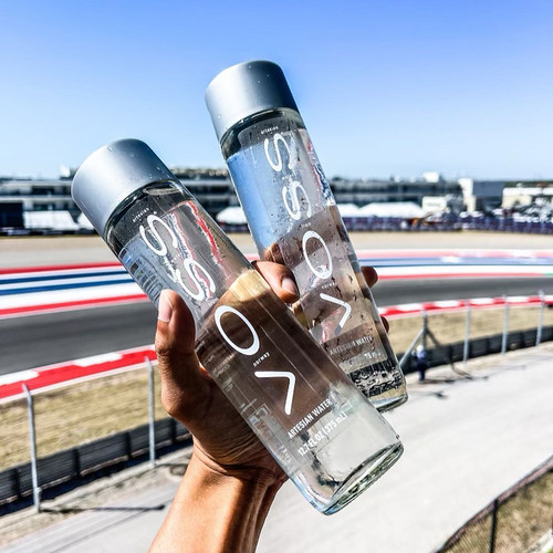 挪威进口芙丝VOSS矿泉水高端375ml玻璃瓶弱碱性天然矿泉水饮用水