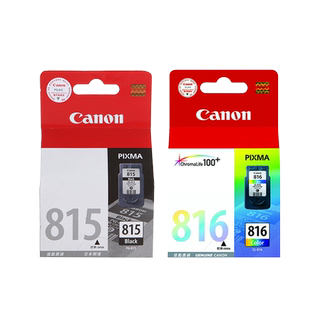 佳能打印旗舰店原装墨盒PG-815/CL-816(适用iP2780/iP2788/MP236/MP498/MP288/MP259/MX428/MX418/38/348)