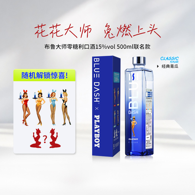 布鲁大师&PLAYBOY联名盲盒款