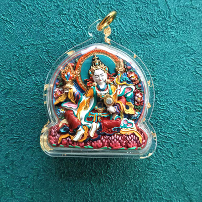 瀚林宝相独家首发 正品擦擦 多杰玉珍玛 彩绘擦擦  小佛像