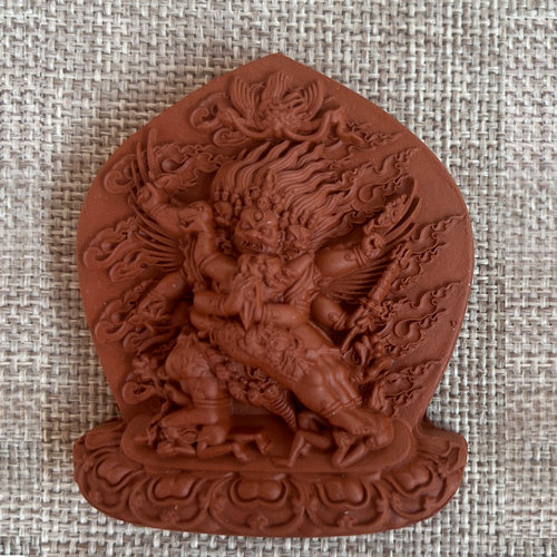 手工制作 普巴金刚   陶泥 擦擦 小佛像