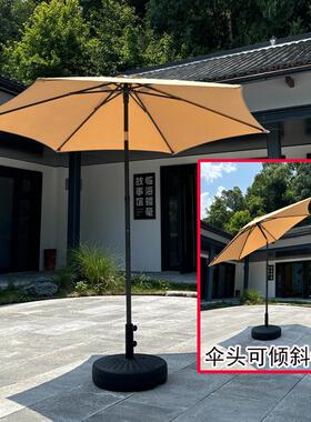 阳台小型遮阳伞遮绿植花草遮阳  防反光防西晒可摇头 高度可调节