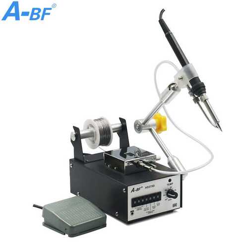 A-BFHS375D企业定制脚踏式自动焊锡机自动送锡机点焊机电烙铁电焊