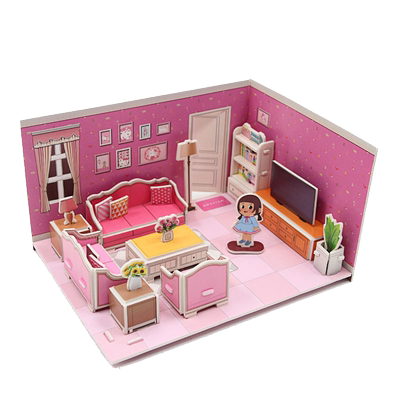 公主小屋拼装套装玩具