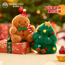 TheGreenParty圣诞树挂件玩偶姜饼人圣诞礼物送女友包挂饰钥匙扣