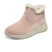 纯色休闲雪地靴加绒保暖厚底短冬靴棉鞋 Skechers斯凯奇冬季 女经典