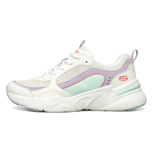 羽翼蝉翼运动老爹鞋 Skechers斯凯奇女鞋 轻便跑步鞋 款 117042 春秋季