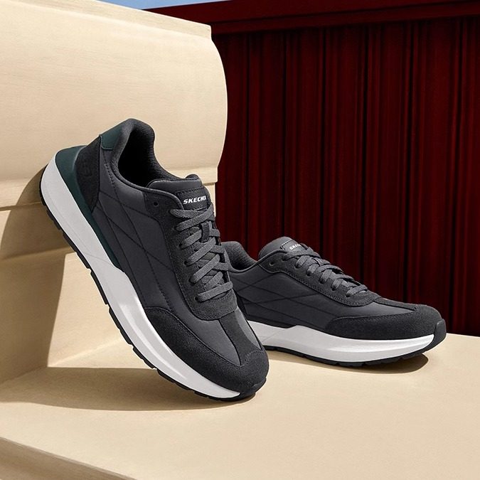 斯凯奇春季新款足弓支撑男子休闲运动休闲鞋柔软透气舒适耐磨灵活,运动鞋new,乒乓球鞋,淘宝优惠券,粉丝福利购,淘宝优惠卷