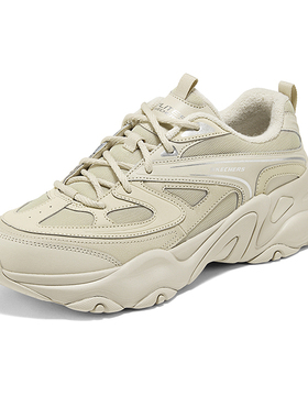Skechers斯凯奇DLITE5.0熊猫鞋春男老爹鞋休闲运动鞋软底舒适透气