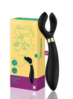 satisfyer Endless Fun Multifunctional couple vibrator men pe