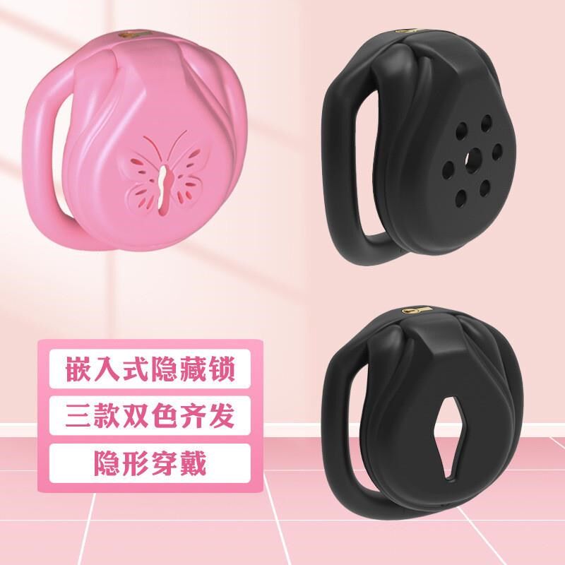 25 Embedded Small Lock Cylinder Chastity Lock Male Birdcage