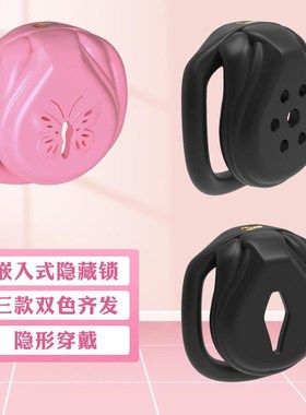 25 Embedded Small Lock Cylinder Chastity Lock Male Birdcage