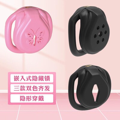 25 Embedded Small Lock Cylinder Chastity Lock Male Birdcage