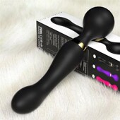 Wand for Dildo Powerful Heads Vibrator Double Magic Women