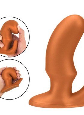 Big Anal Plug Golden Horn Super Huge Prostate Massager Butt