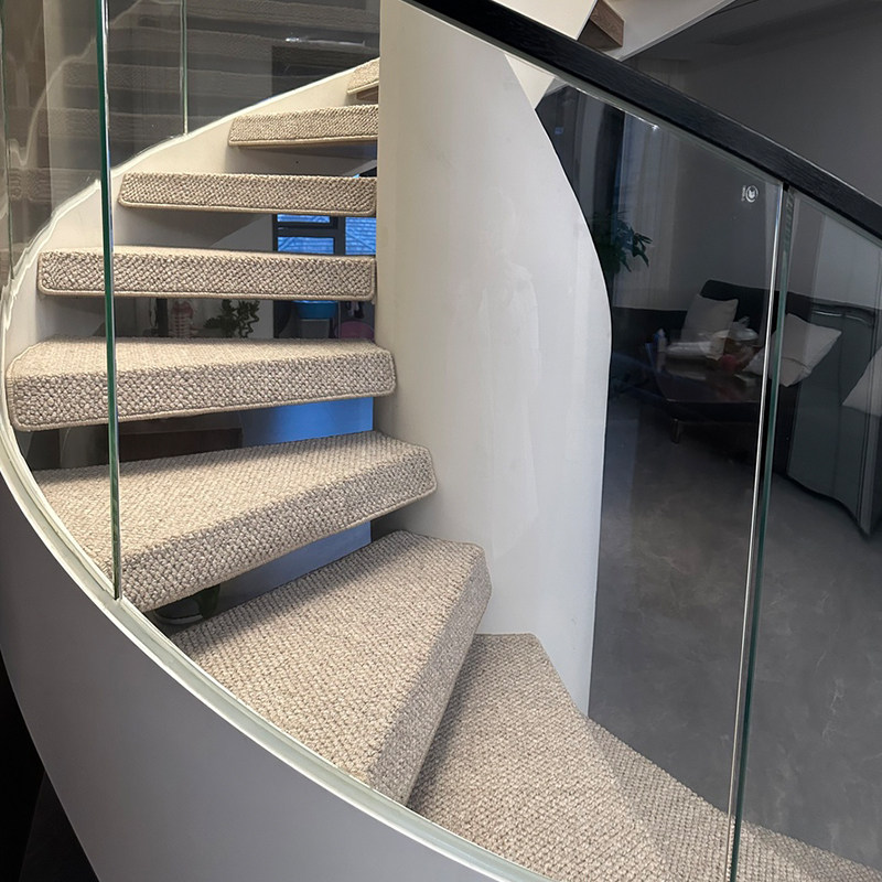 羊毛实木楼梯踏步垫自粘台阶楼梯地毯别墅室内防滑静音地垫定制,居家布艺,楼梯垫,淘宝优惠券,粉丝福利购,淘宝优惠卷