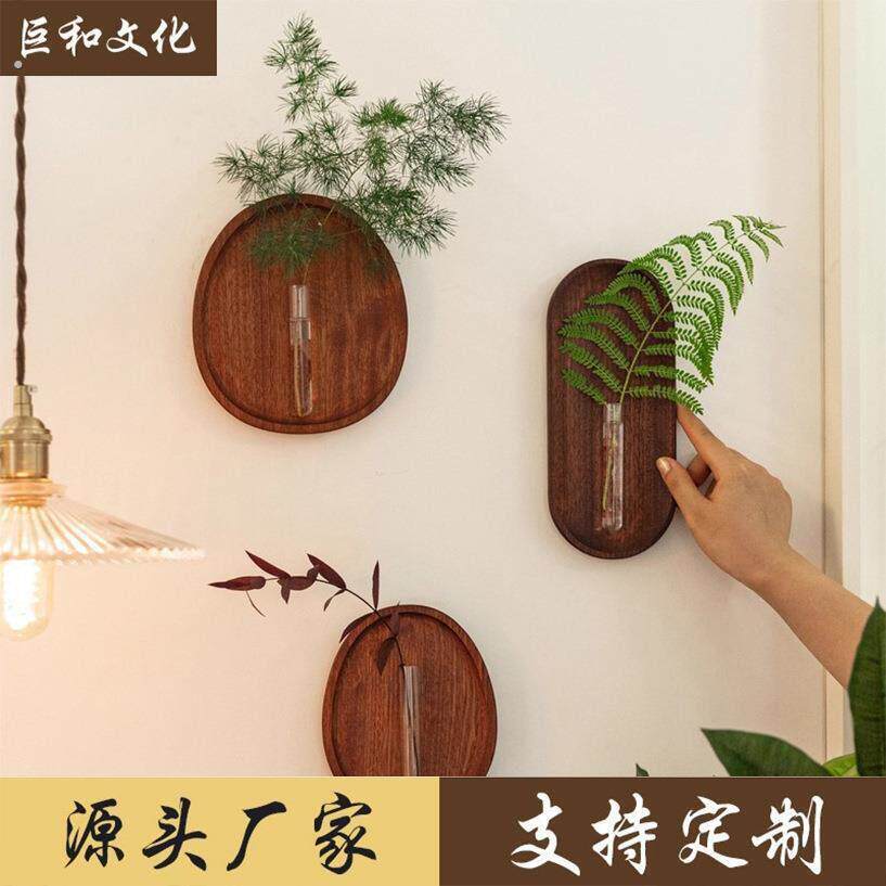 墙上艺术挂件法式实木立体艺术摆件墙面装饰壁挂件中古风客厅饭厅