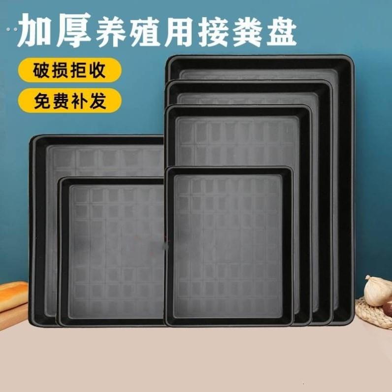 大尺寸托盘鸡粪盘大号塑料托板底盘狗笼子托盘实验室长方形接水盘