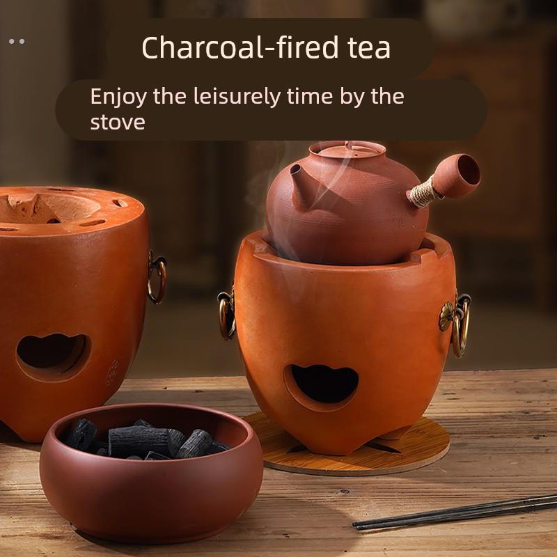围炉煮茶专用炭煮茶炭核桃橄榄乌榄炭无烟家用龙眼炭炉烧烤果木炭
