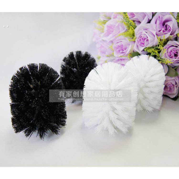 特价厕所刷卫生间马桶刷头不锈钢清洁刷可拆卸更换刷子软毛刷具