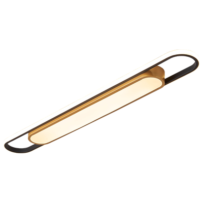 煌赏金色长条过道走廊阳台吸顶灯