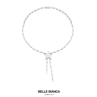 BELLEBIANCA星梦奇缘流苏项链 轻奢优雅小众感设计锁骨链