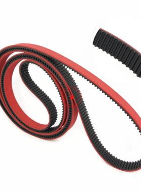 中空拆弯同步带加红胶同步皮带齿形带25-5M-965/3RT总厚7MM