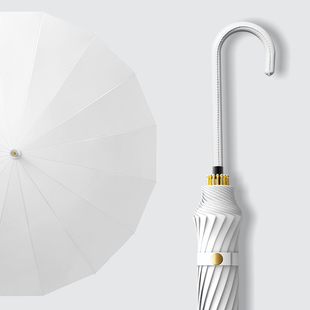 好看特别的伞女晴雨两用手动长柄x直柄简约个性大号2021年新款ii.