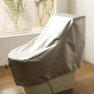 马桶洗澡防水罩简约纯色防水家用分体式马桶套罩智能高水箱防水淋