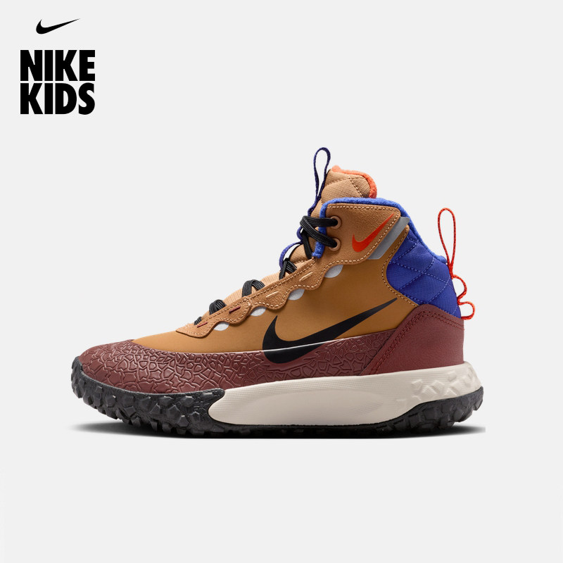 NIKE/耐克童鞋TERRASCOUT男女童秋冬加厚保暖高帮靴儿童运动棉鞋