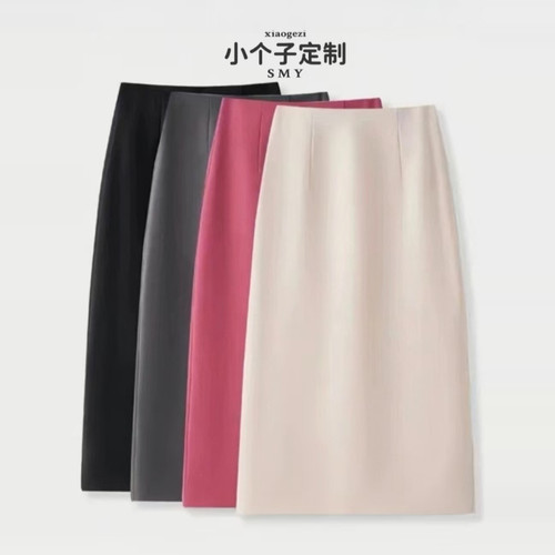 小个子高级感西装半身裙中长款