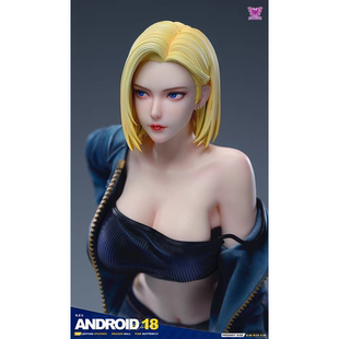 定金 粉蝶工作室 龙珠 人造人18号 女雕 手办雕像 GK