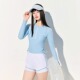 游泳馆显瘦泡温泉女士泳装 分体泳衣女大码 高级感保守长袖 2026新款