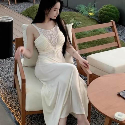 孙智惠网纱高跟细跟半托