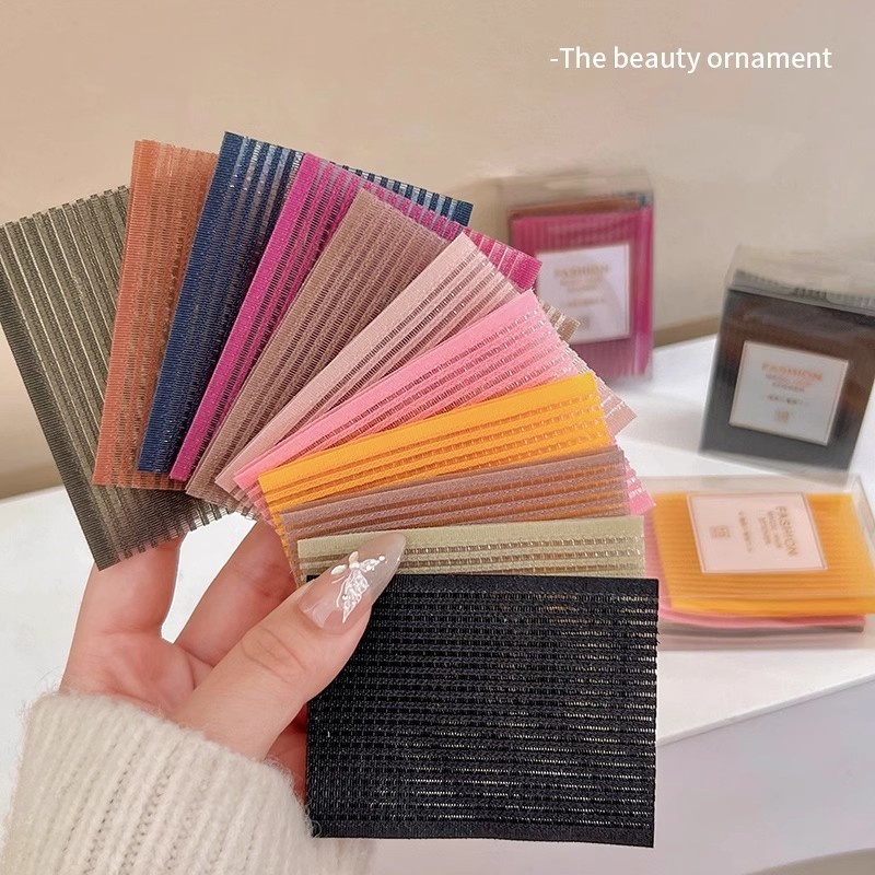 彩色发帖大人粘发帖碎发刘海贴头顶魔法术发粘额头儿童头发贴