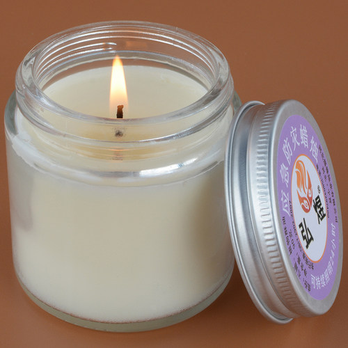 蜡烛应急照明安全防水透明罐装