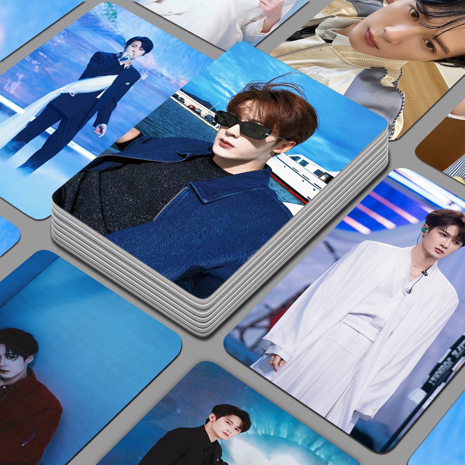 檀健次新款小卡 55张不重复应援卡片 明星周边物料粉丝收藏送礼物