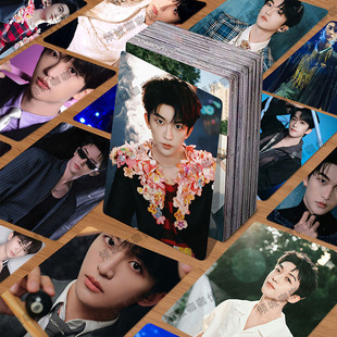 55张新款黄子弘凡小卡三寸盒装写真周边高清拍立得专辑原创LOMO卡