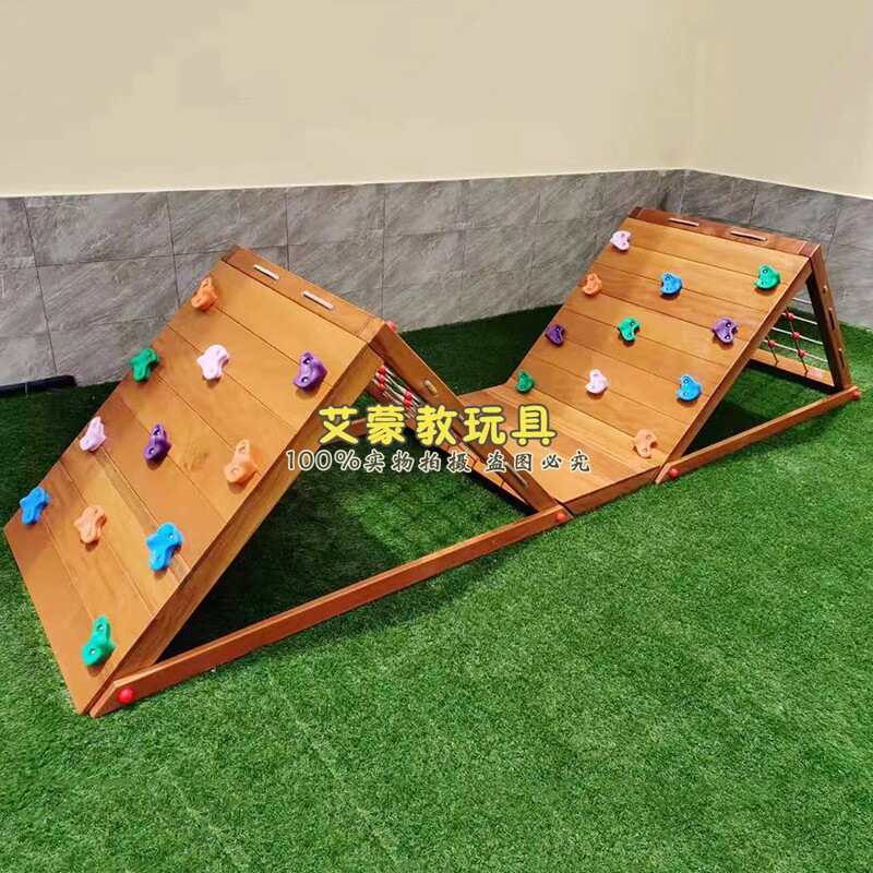 木制体能攀爬上刀山爬网