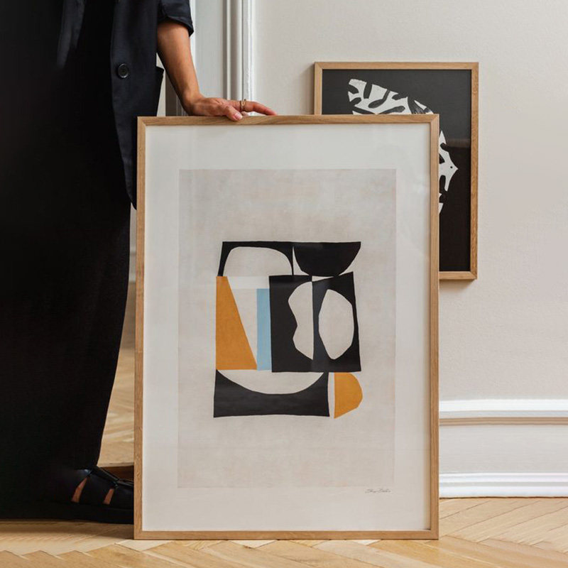 高级感实木相框摆台照片打印