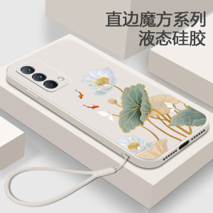 中国风适用RealmeGT大师版手机壳Realme真我GT大师探索版硅胶OPPOrealmeGT2软壳女GT旅行箱全包rmx3366防摔套